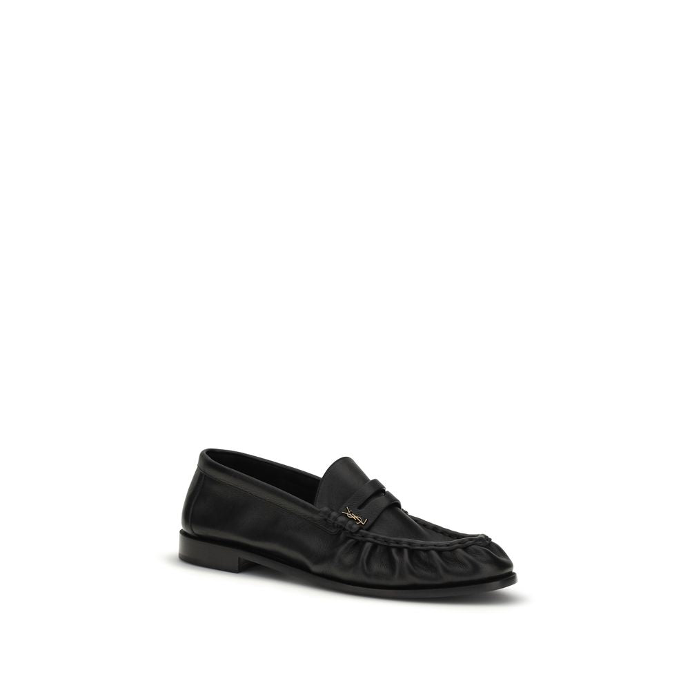 Saint Laurent Black Le Loafers