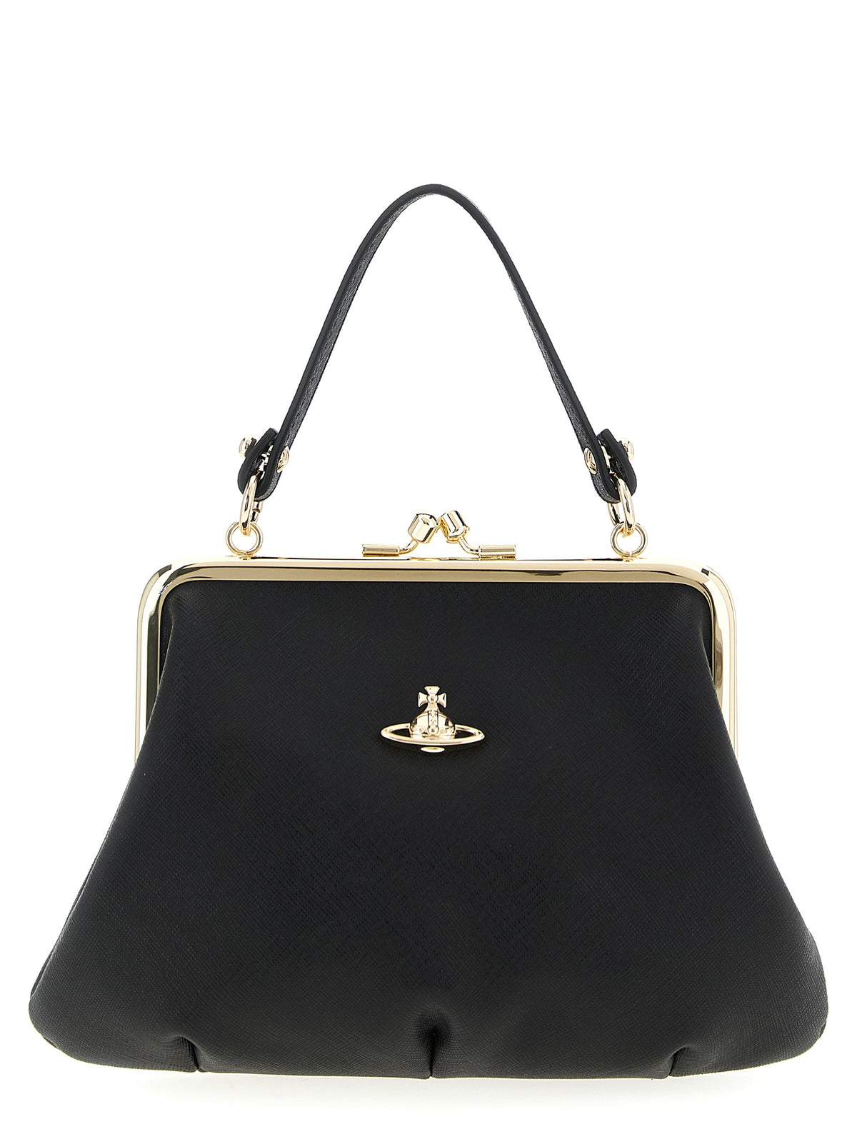 Black Cowhide Handbag