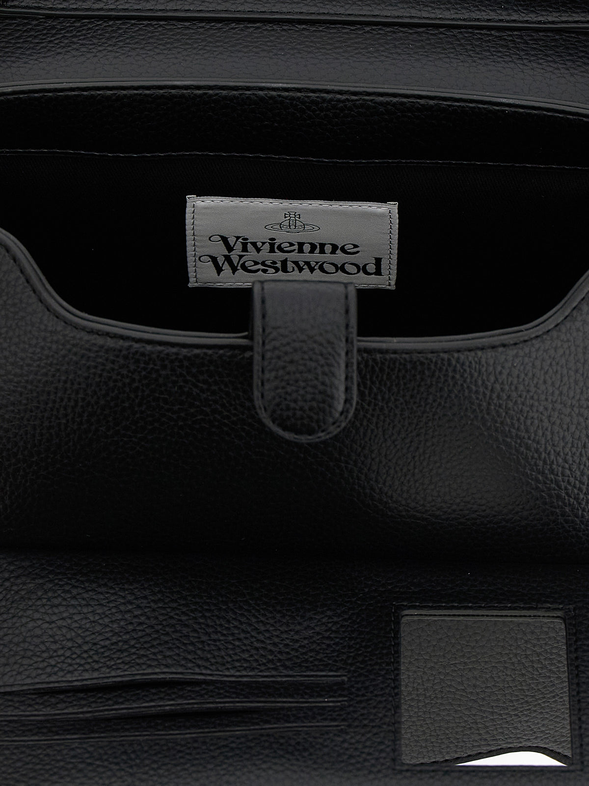 Black Polyethylene Shoulder Bag