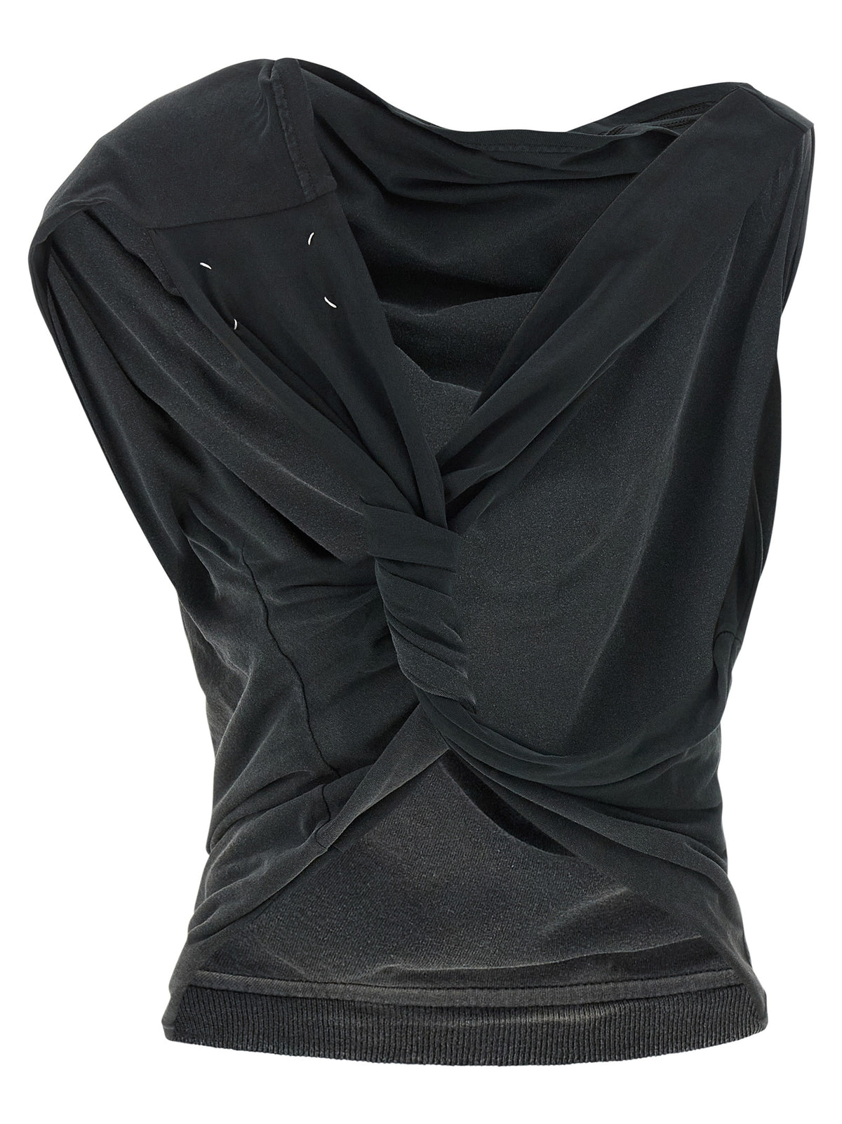 Gray Cotton Blouse