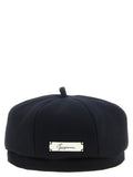 Blue Virgin Wool Hat