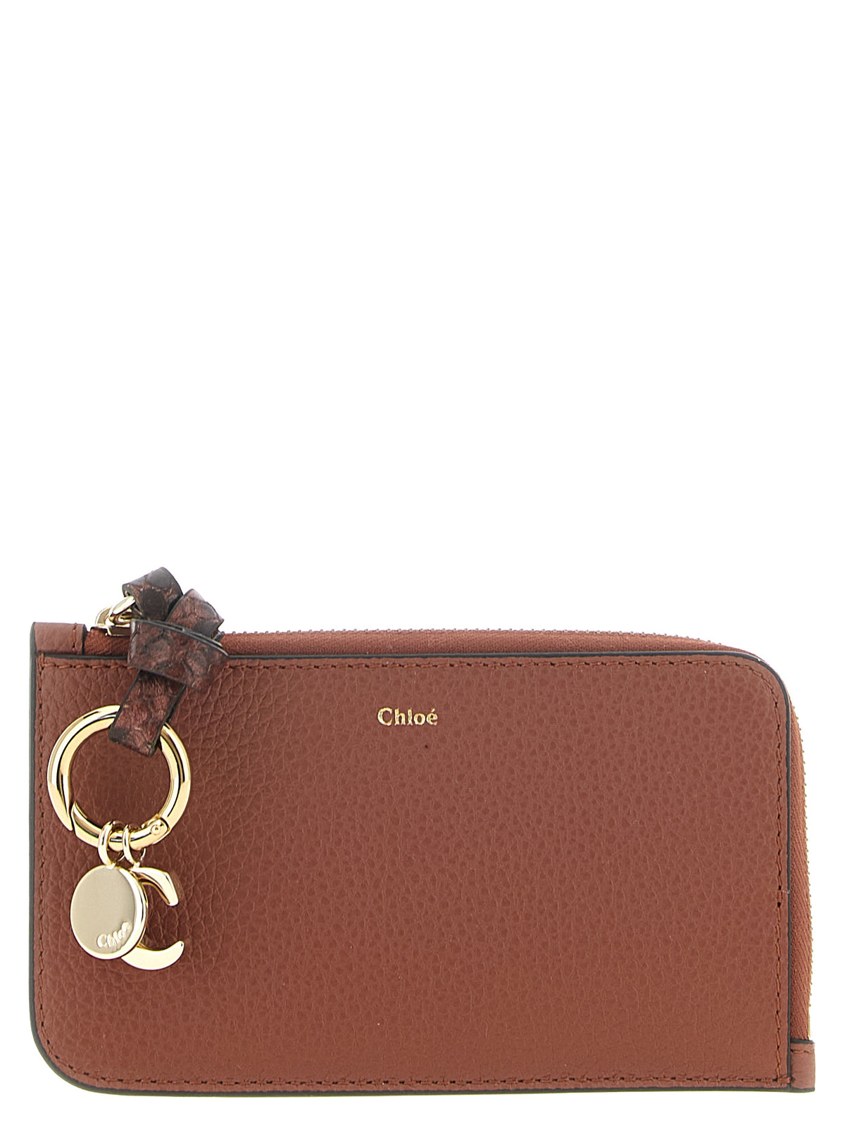 Brown Calfskin Cardholder
