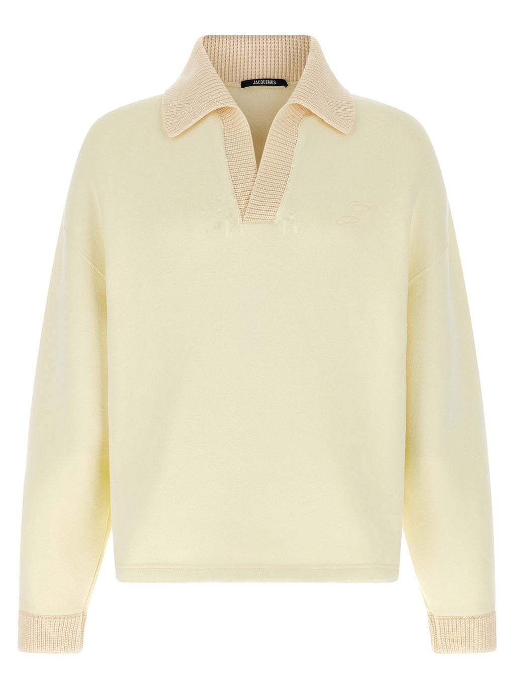 Beige Cotton Sweatshirt