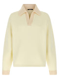 Beige Cotton Sweatshirt