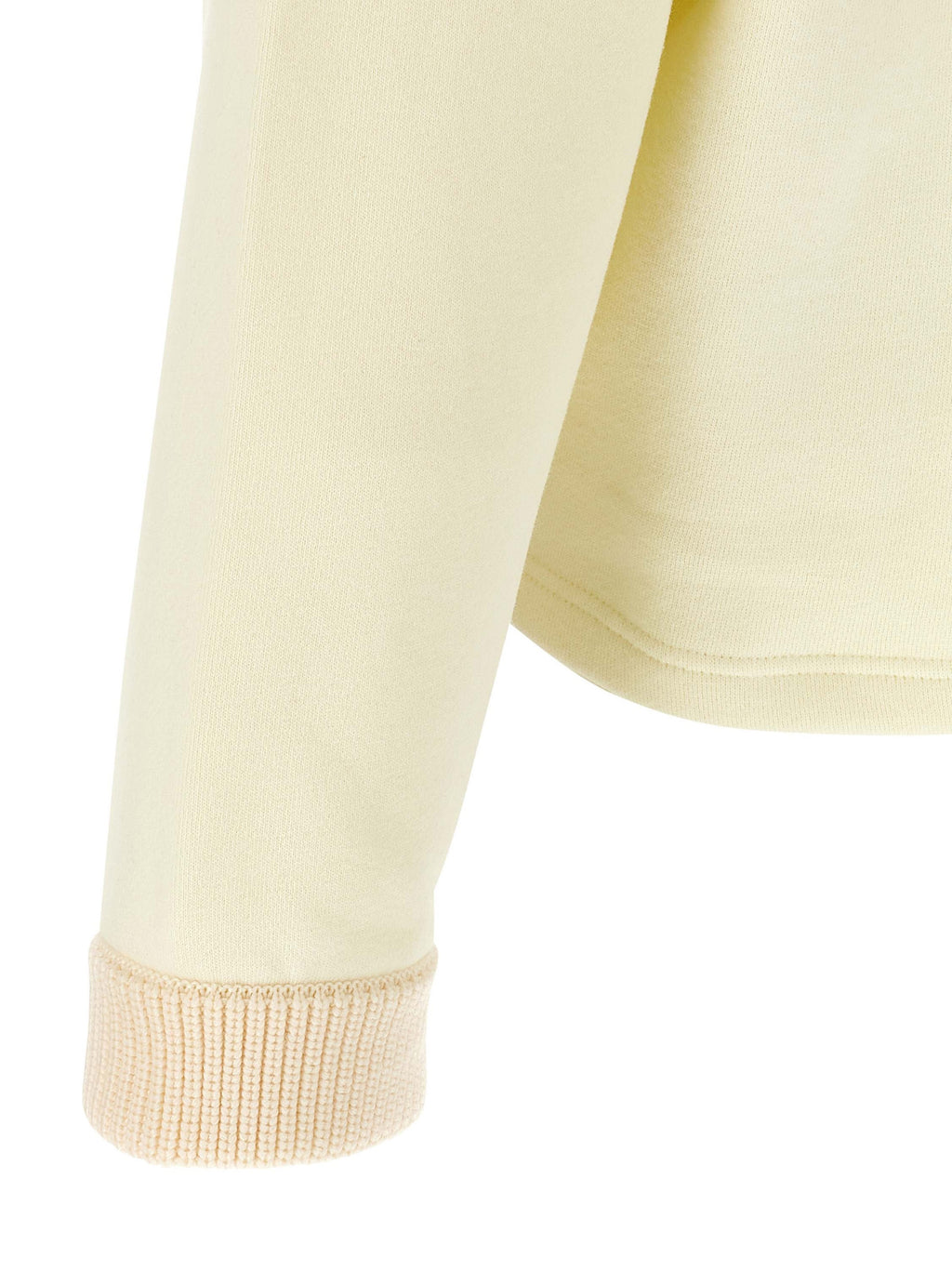 Beige Cotton Sweatshirt