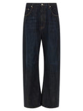 Blue Cotton Jeans Denim