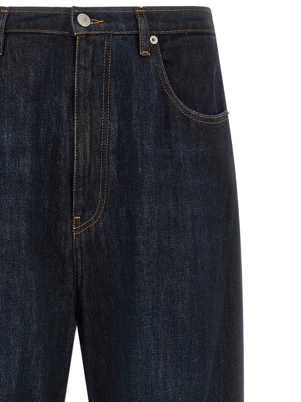 Blue Cotton Jeans Denim