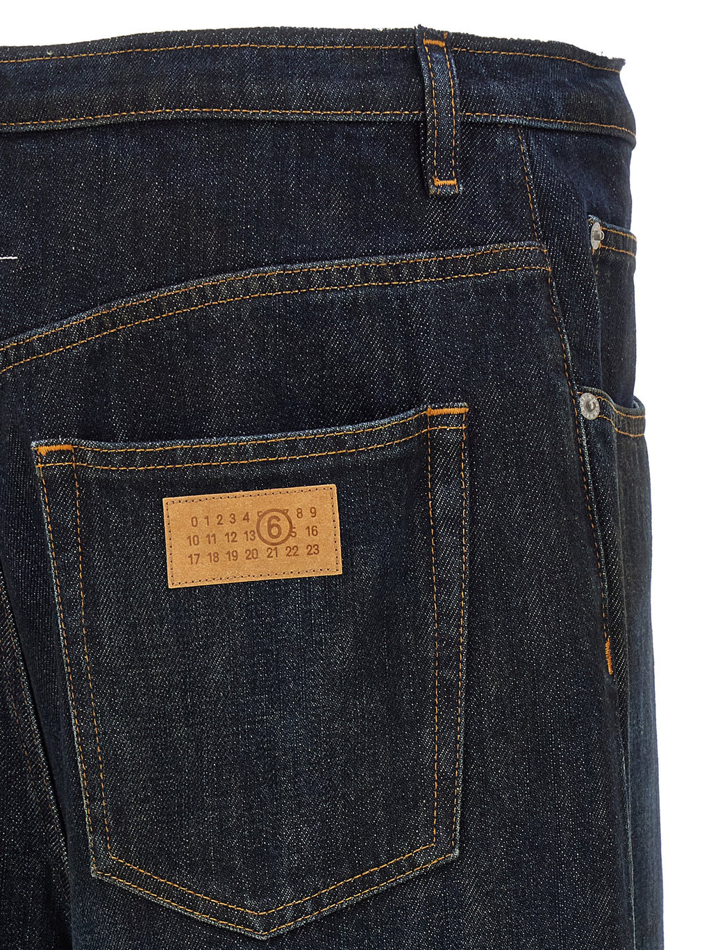 Blue Cotton Jeans Denim